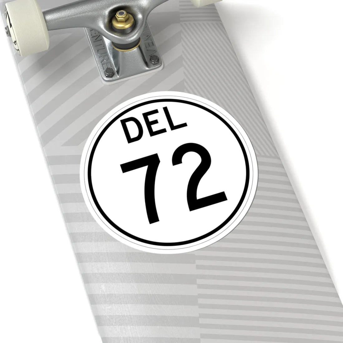 Delaware 72 1964 (Delaware) (Road Sign) STICKER Vinyl Kiss-Cut Decal - The Sticker Space