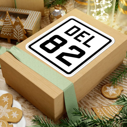 Delaware 82 1926 (Delaware) (Road Sign) STICKER Vinyl Kiss-Cut Decal - The Sticker Space