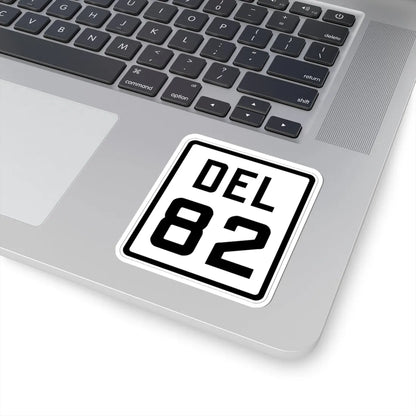 Delaware 82 1926 (Delaware) (Road Sign) STICKER Vinyl Kiss-Cut Decal - The Sticker Space