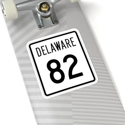 Delaware 82 1955 (Delaware) (Road Sign) STICKER Vinyl Kiss-Cut Decal - The Sticker Space