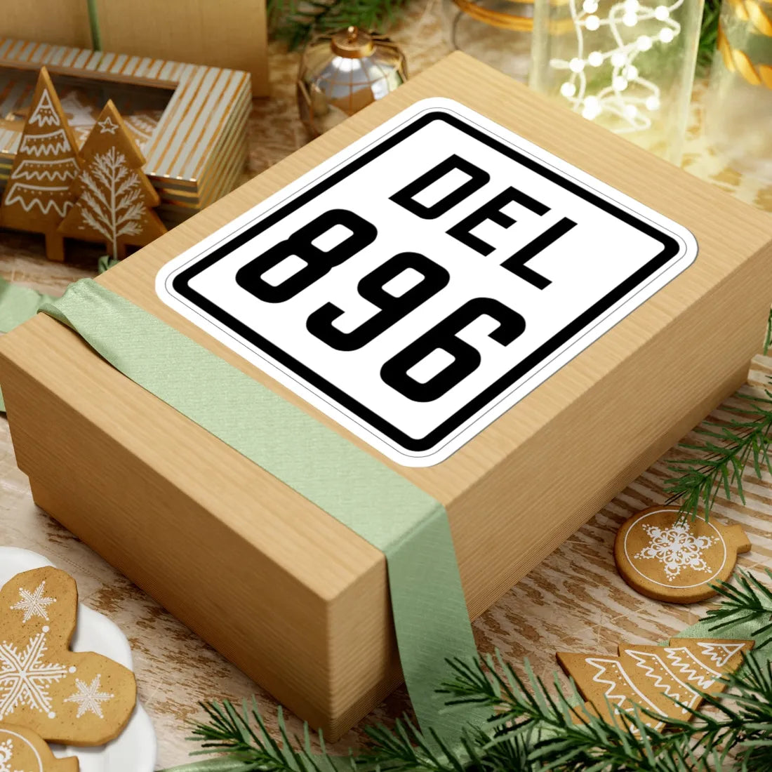 Delaware 896 1926 (Delaware) (Road Sign) STICKER Vinyl Kiss-Cut Decal - The Sticker Space