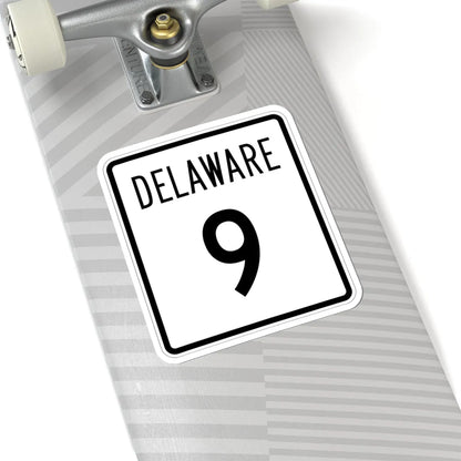 Delaware 9 1955 (Delaware) (Road Sign) STICKER Vinyl Kiss-Cut Decal - The Sticker Space