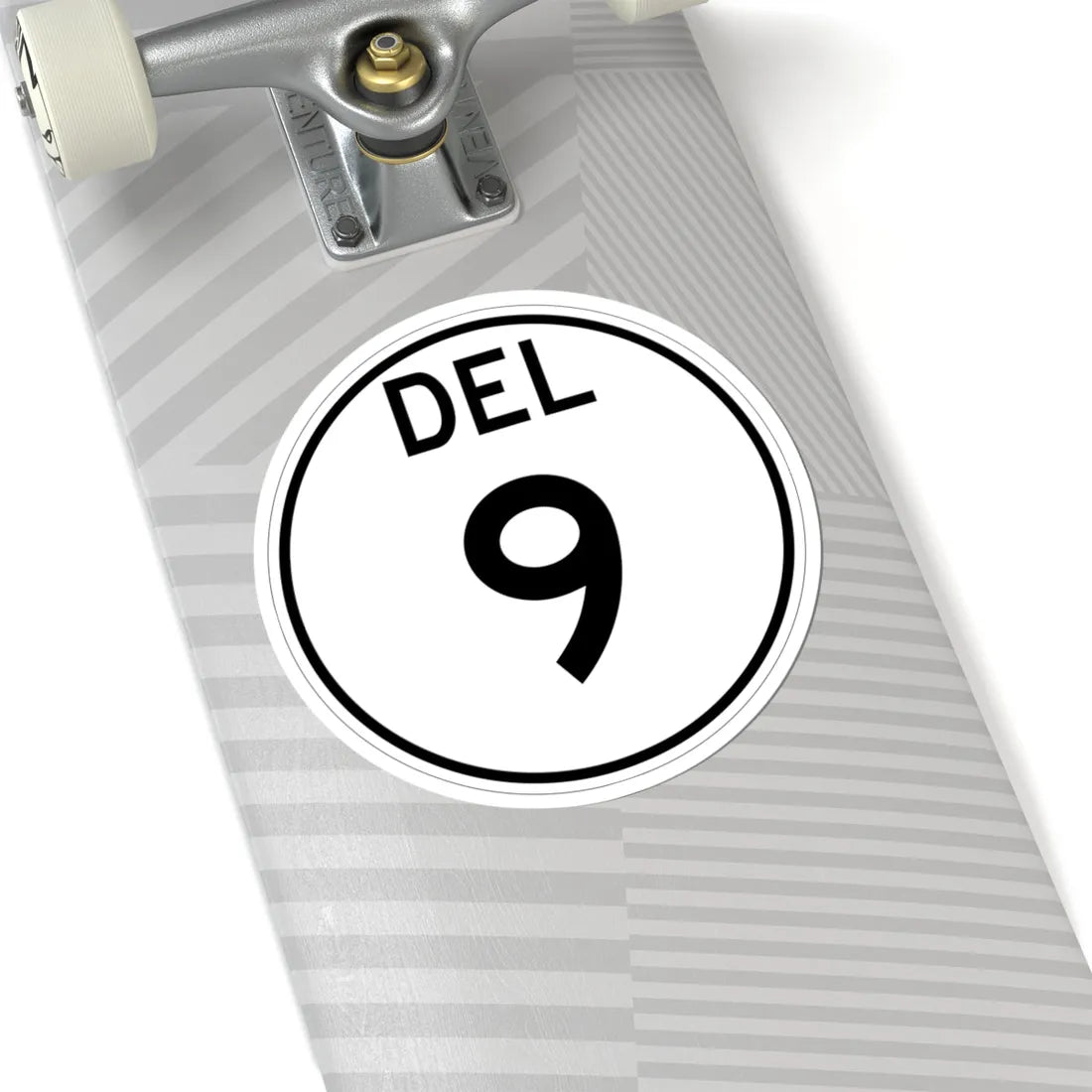 Delaware 9 1964 (Delaware) (Road Sign) STICKER Vinyl Kiss-Cut Decal - The Sticker Space