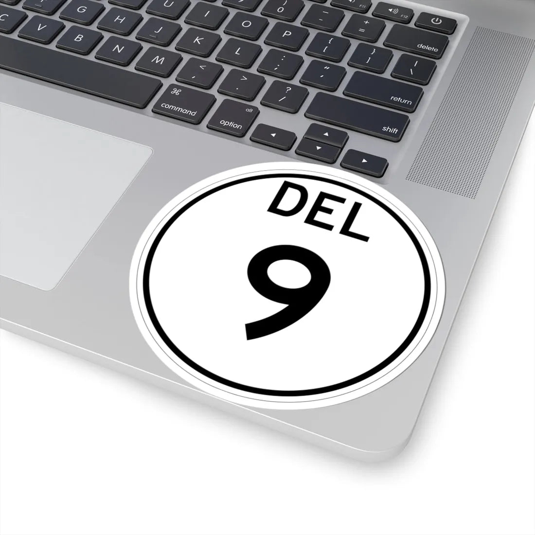 Delaware 9 1964 (Delaware) (Road Sign) STICKER Vinyl Kiss-Cut Decal - The Sticker Space