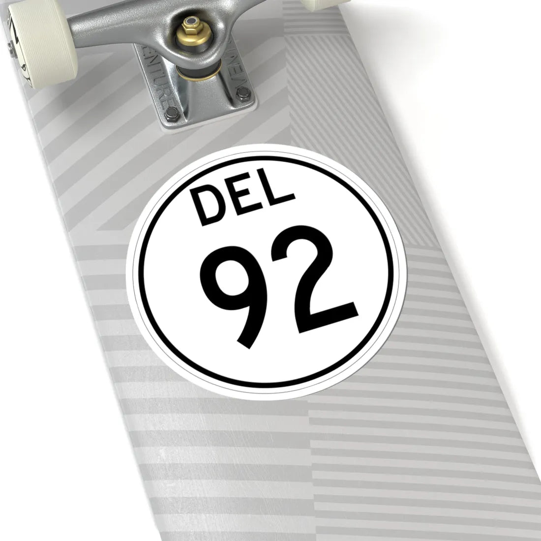 Delaware 92 1964 (Delaware) (Road Sign) STICKER Vinyl Kiss-Cut Decal - The Sticker Space