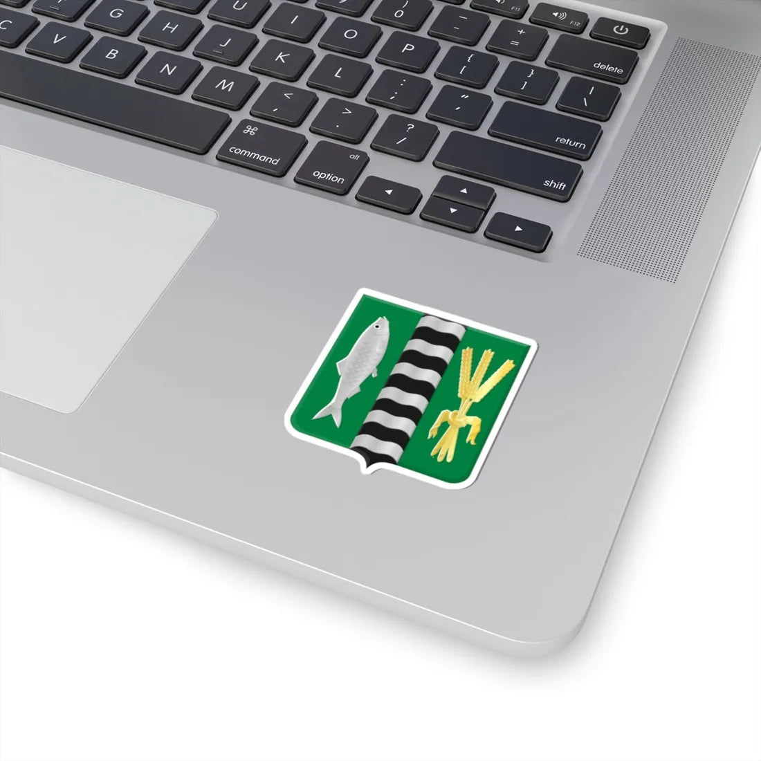 Delfshaven wapen (Netherlands) (Coat of Arms) STICKER Vinyl Kiss-Cut Decal - The Sticker Space