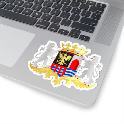 Delfzijl wapen (Netherlands) (Coat of Arms) STICKER Vinyl Kiss-Cut Decal - The Sticker Space
