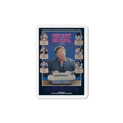 Delirious 1991 Movie Poster Refrigerator Magnet 5 Inch - The Sticker Space