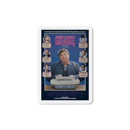 Delirious 1991 Movie Poster Refrigerator Magnet 6 Inch - The Sticker Space