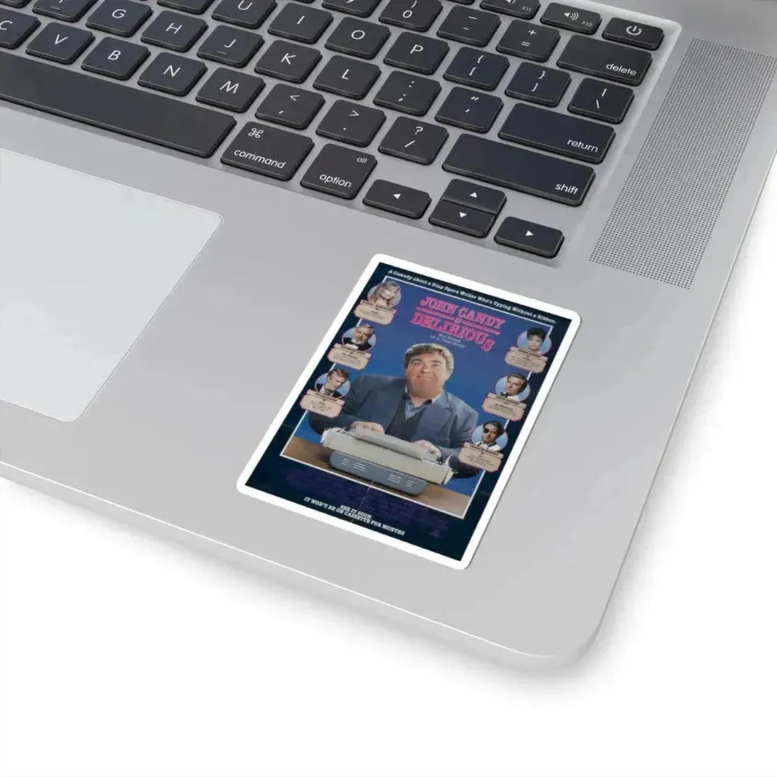 Delirious 1991 Movie Poster - STICKER Vinyl Kiss-Cut Decal - The Sticker Space