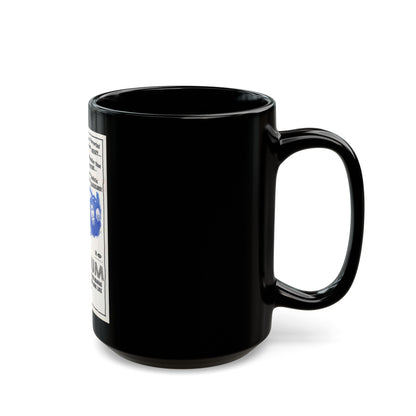 DELIRIUM 1972 Movie Poster - Black Coffee Mug-The Sticker Space