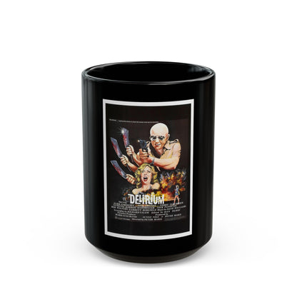 DELIRIUM 1979 Movie Poster - Black Coffee Mug-15oz-The Sticker Space