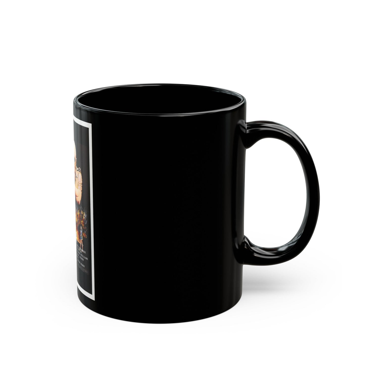 DELIRIUM 1979 Movie Poster - Black Coffee Mug-The Sticker Space