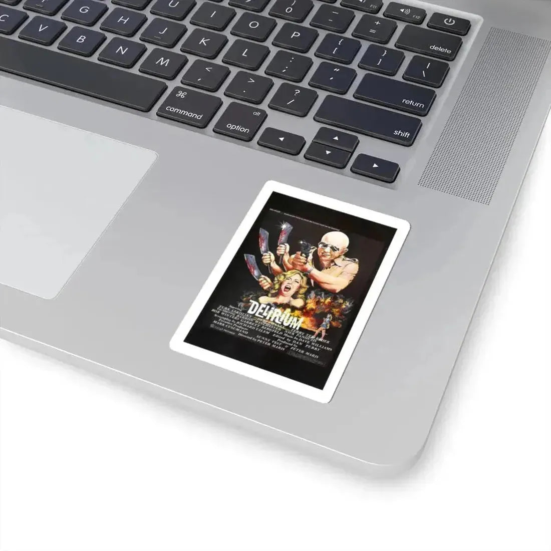 DELIRIUM 1979 Movie Poster - STICKER Vinyl Kiss-Cut Decal - The Sticker Space