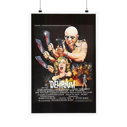 DELIRIUM 1979 - Paper Movie Poster-16″ x 24″-The Sticker Space