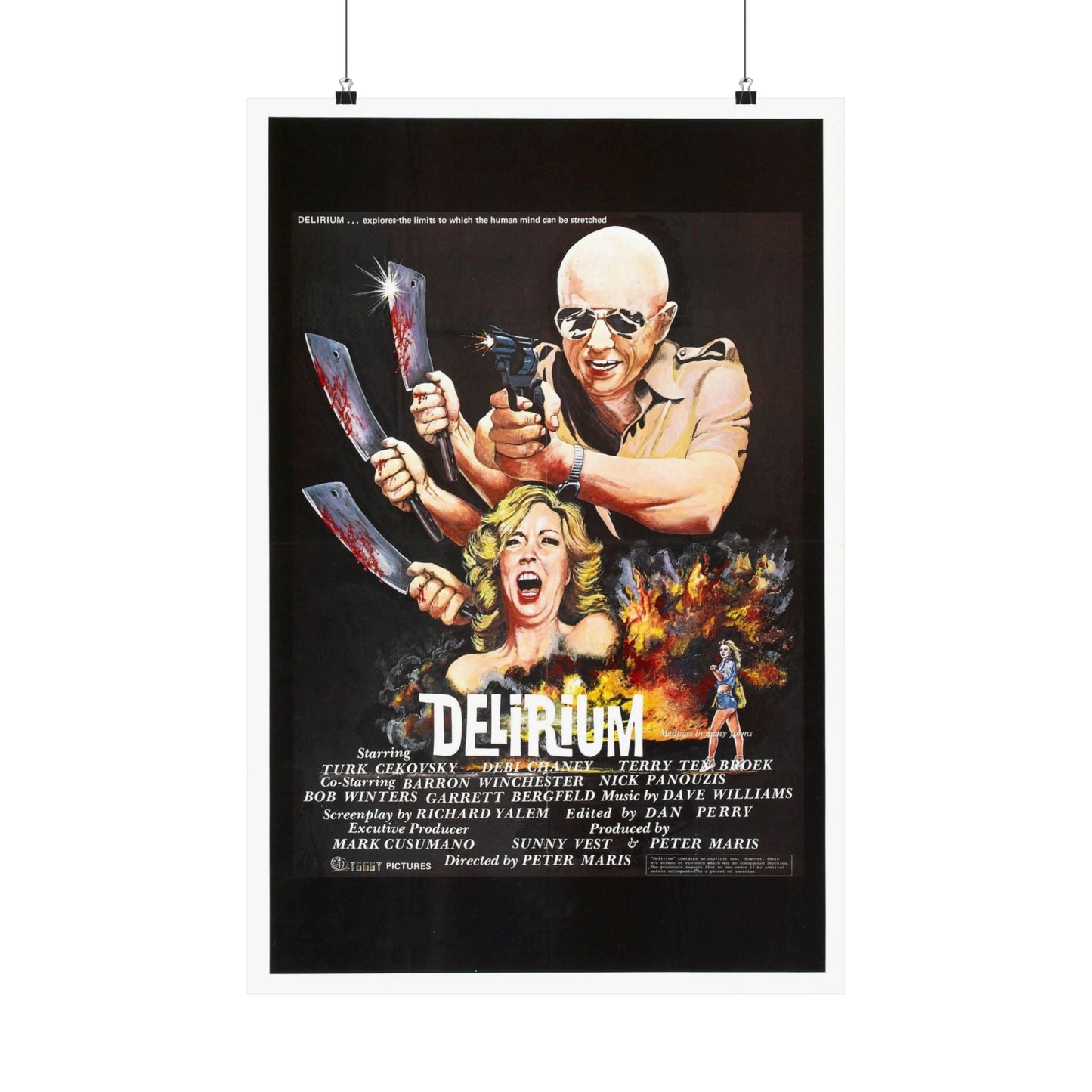 DELIRIUM 1979 - Paper Movie Poster-20″ x 30″-The Sticker Space