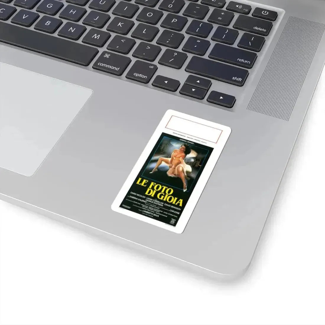 DELIRIUM PHOTO OF GIOIA 1987 Movie Poster - STICKER Vinyl Kiss-Cut Decal - The Sticker Space