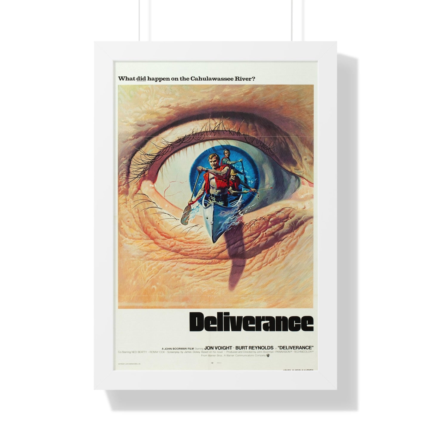 DELIVERANCE 1972 - Framed Movie Poster-16″ x 24″-The Sticker Space