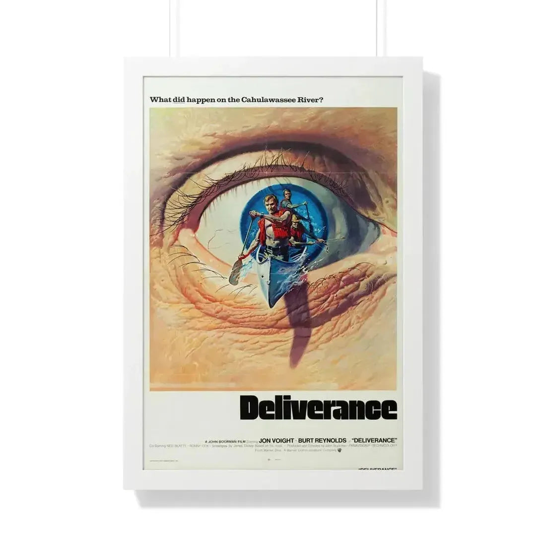 DELIVERANCE 1972 - Framed Movie Poster - The Sticker Space