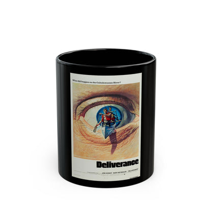 DELIVERANCE 1972 Movie Poster - Black Coffee Mug-11oz-The Sticker Space