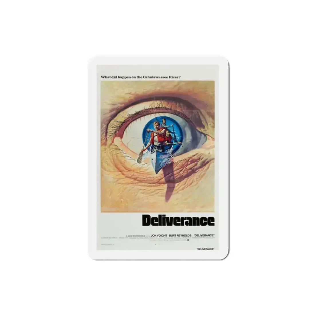 Deliverance 1972 Movie Poster Refrigerator Magnet 2 Inch - The Sticker Space