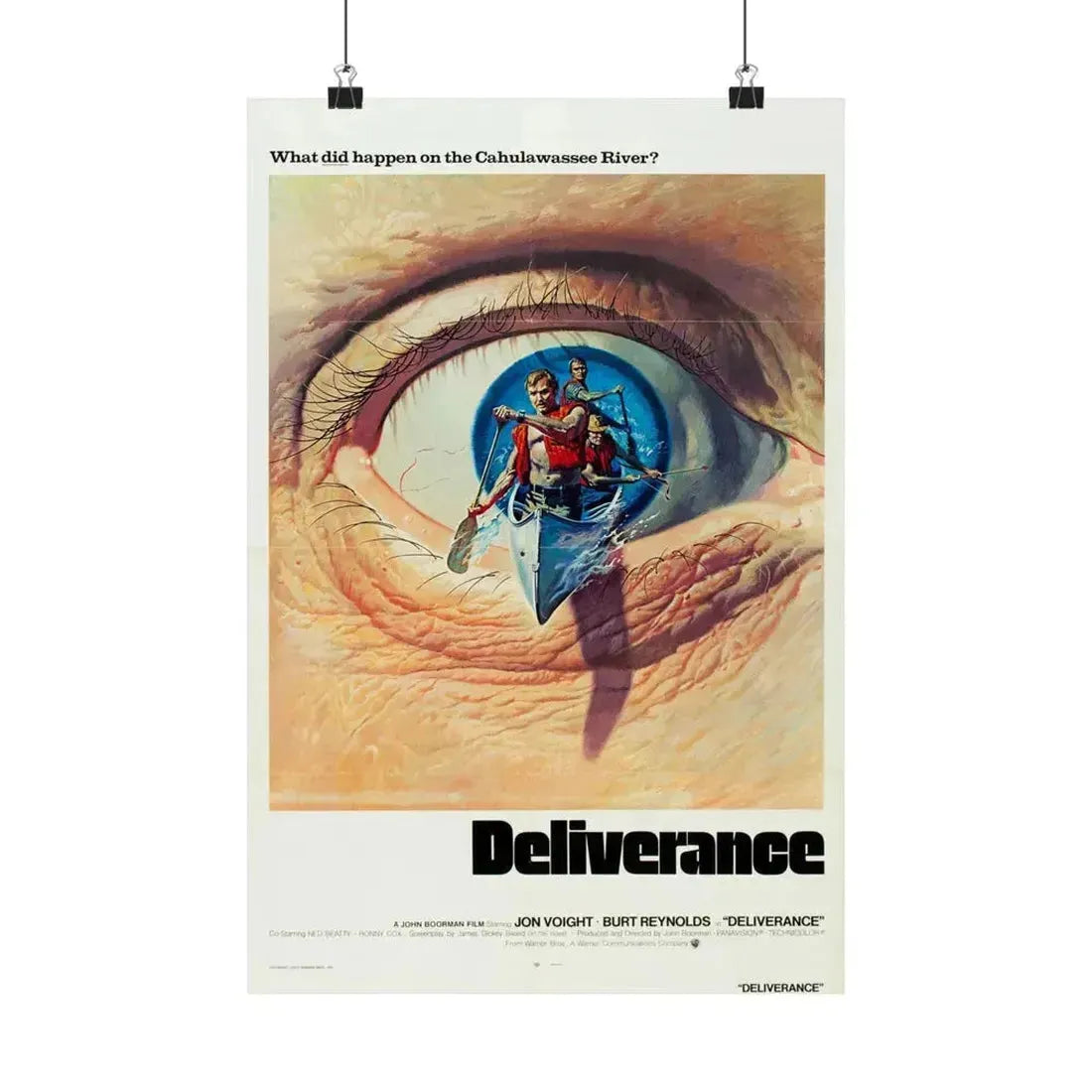 DELIVERANCE 1972 - Paper Movie Poster 12″ x 18″ Matte - The Sticker Space
