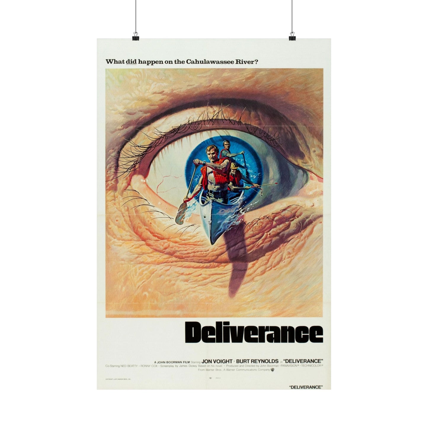 DELIVERANCE 1972 - Paper Movie Poster-24″ x 36″-The Sticker Space