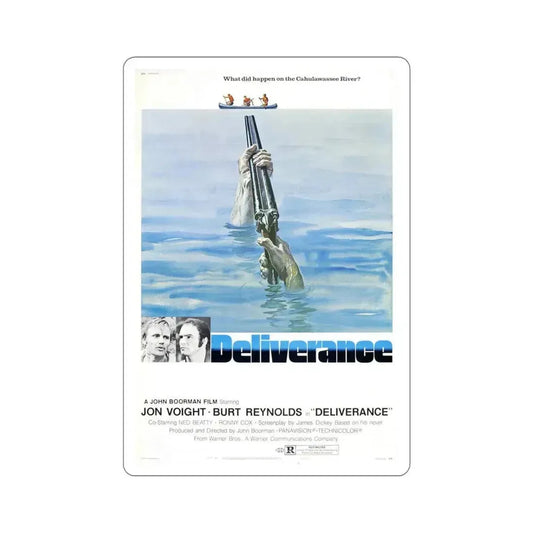 Deliverance v2 1972 Movie Poster STICKER Vinyl Die-Cut Decal 6 Inch - The Sticker Space