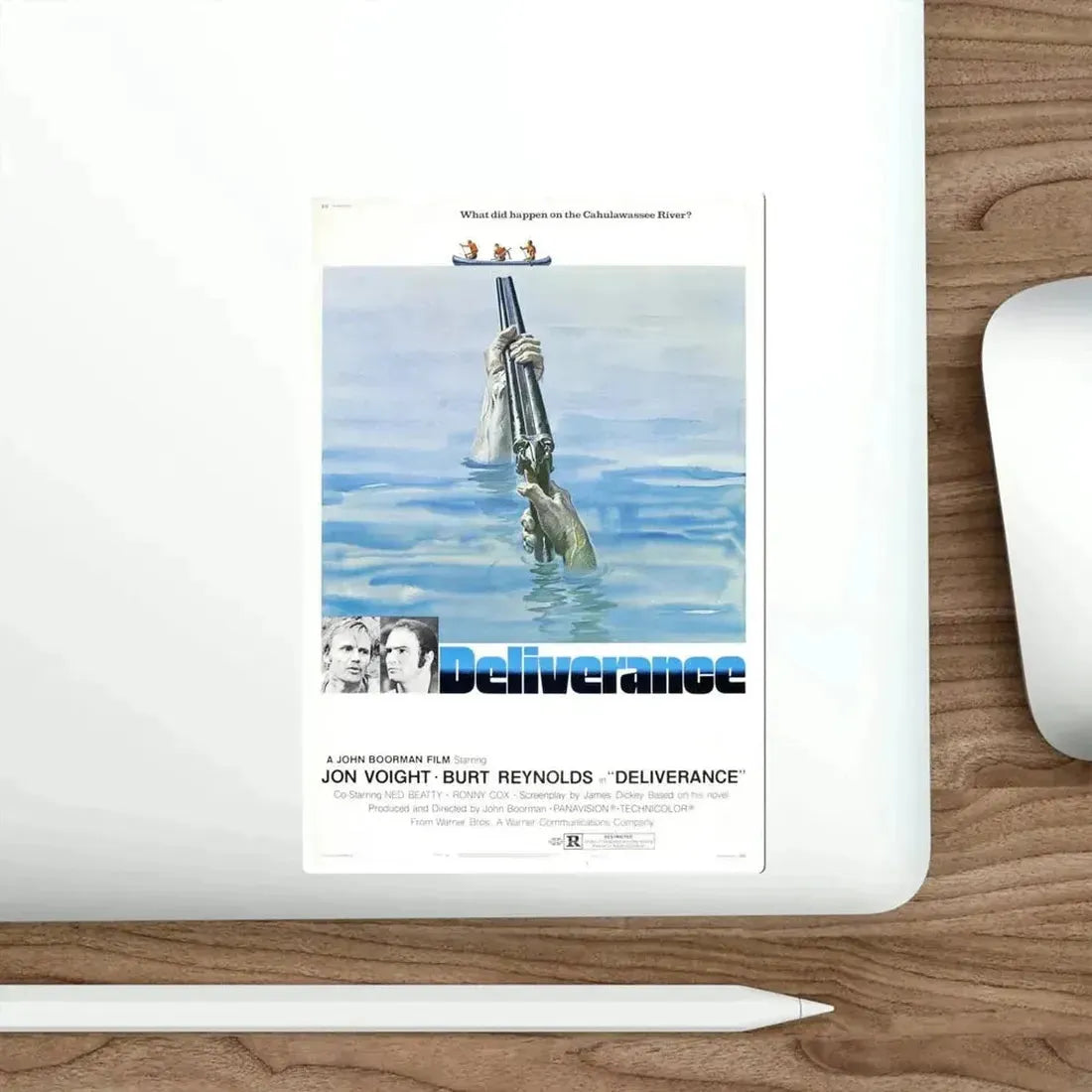 Deliverance v2 1972 Movie Poster STICKER Vinyl Die-Cut Decal - The Sticker Space
