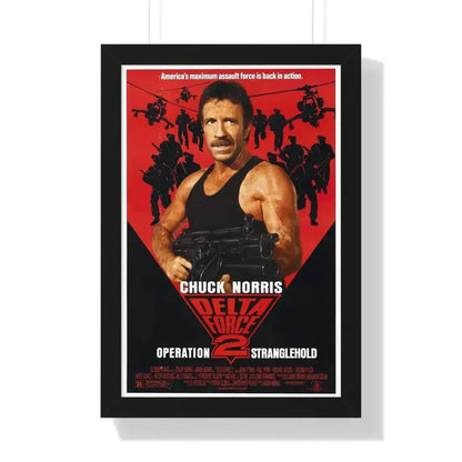 DELTA FORCE 2 1990 - Framed Movie Poster - The Sticker Space