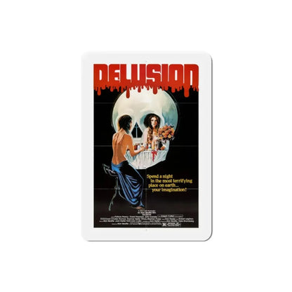 Delusion 1981 Movie Poster Refrigerator Magnet - The Sticker Space