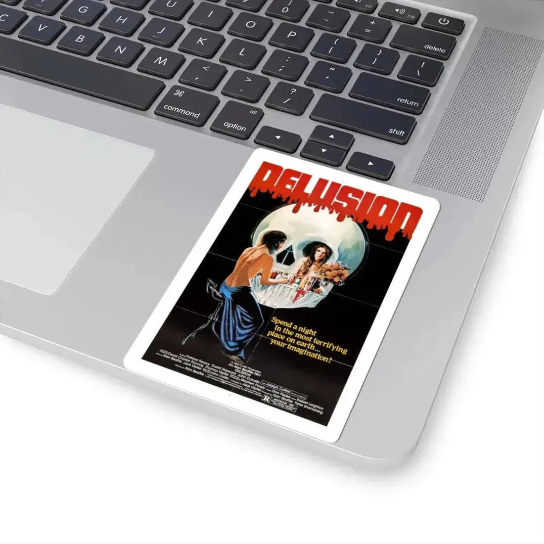 Delusion 1981 Movie Poster - STICKER Vinyl Kiss-Cut Decal - The Sticker Space