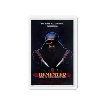 DEMENTED 1980 Movie Poster - Refrigerator Magnet - The Sticker Space