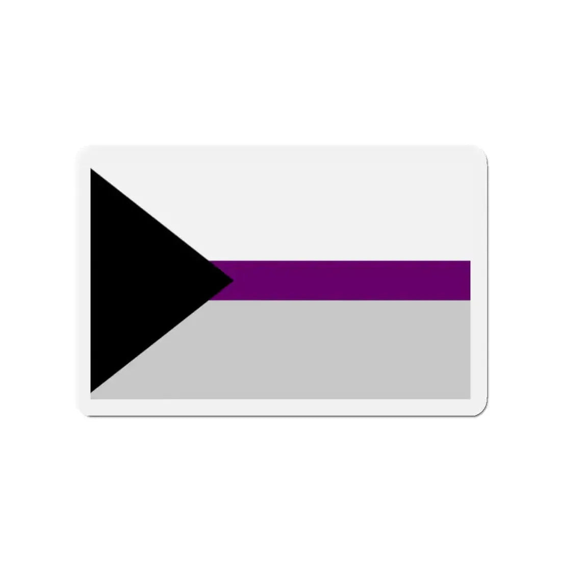 Demisexual Pride Flag - Refrigerator Magnet 2 Inch - The Sticker Space