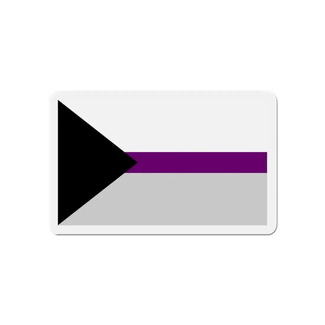 Demisexual Pride Flag - Refrigerator Magnet 5 Inch - The Sticker Space