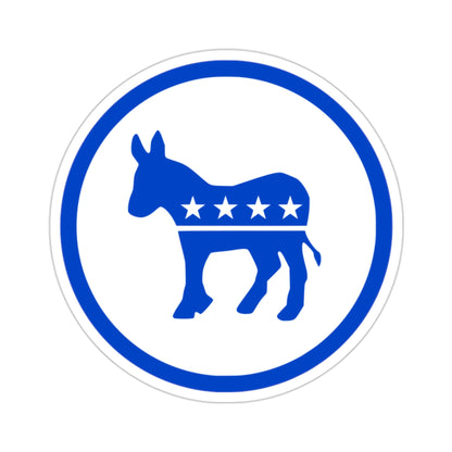 Democratic Party STICKER Vinyl Die-Cut Decal-2 Inch-The Sticker Space