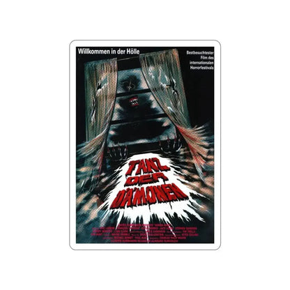 DEMON WIND (GERMAN) 1990 Movie Poster STICKER Vinyl Die-Cut Decal - The Sticker Space