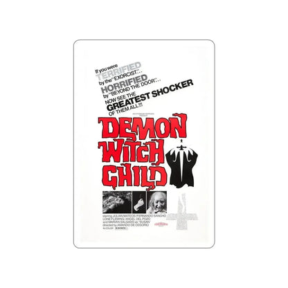 DEMON WITCH CHILD (THE POSSESSED) 1975 Movie Poster STICKER Vinyl Die-Cut Decal 6 Inch - The Sticker Space