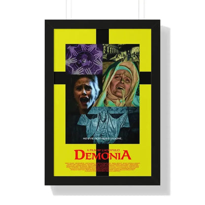 DEMONIA 1990 - Framed Movie Poster - The Sticker Space