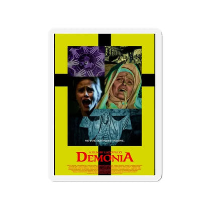 DEMONIA 1990 Movie Poster - Refrigerator Magnet 2 Inch - The Sticker Space