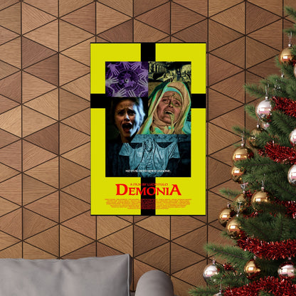 DEMONIA 1990 - Paper Movie Poster-The Sticker Space