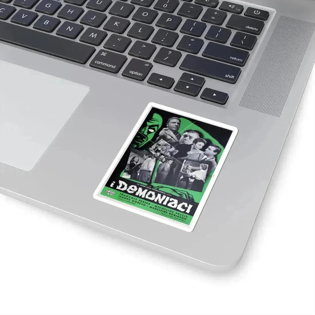 DEMONIAC 1957 Movie Poster - STICKER Vinyl Kiss-Cut Decal - The Sticker Space