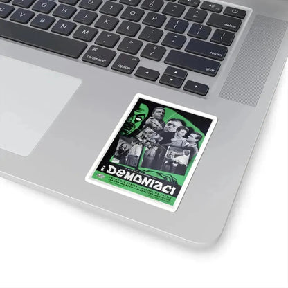 DEMONIAC 1957 Movie Poster - STICKER Vinyl Kiss-Cut Decal - The Sticker Space