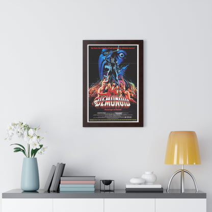 DEMONOID 1981 - Framed Movie Poster-The Sticker Space