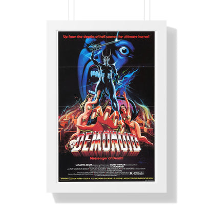 DEMONOID 1981 - Framed Movie Poster-16″ x 24″-The Sticker Space