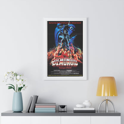 DEMONOID 1981 - Framed Movie Poster-The Sticker Space