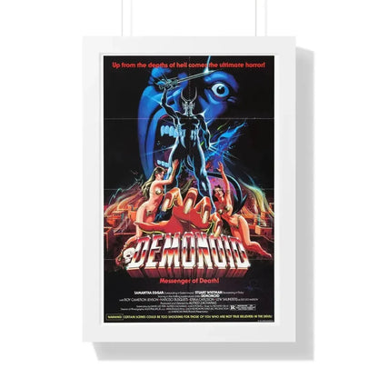 DEMONOID 1981 - Framed Movie Poster - The Sticker Space