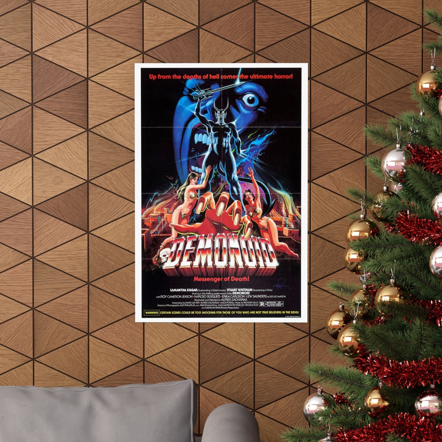 DEMONOID 1981 - Paper Movie Poster-The Sticker Space