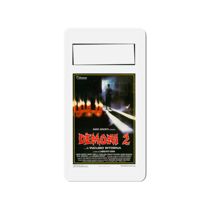 DEMONS 2 (ITALIAN) 1986 Movie Poster - Die-Cut Magnet-2" x 2"-The Sticker Space