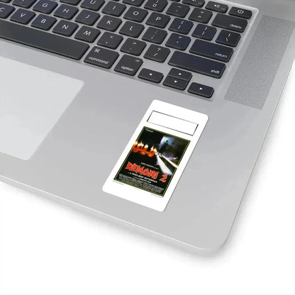 DEMONS 2 (ITALIAN) 1986 Movie Poster - STICKER Vinyl Kiss-Cut Decal - The Sticker Space